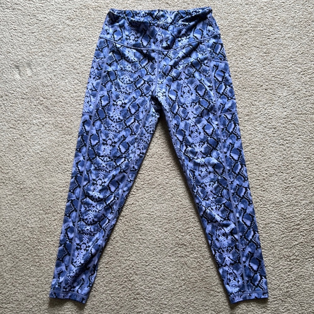 Snakeskin Workout Leggings